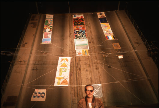 (E-E) Evgenij Kozlov. The exhibition also displayed six works from his “Collection 2x3m”, as well as several other works. Photo: Hannelore Fobo